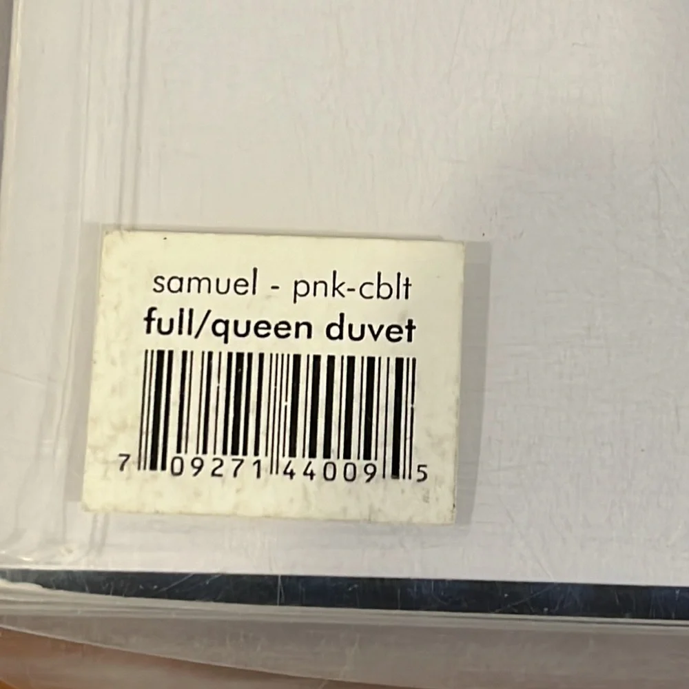 Calvin Klein Samuel Modern Cotton Queen Duvet Cover + 2 King Pillow Shams new